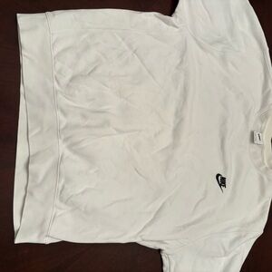 Nike White Crewneck